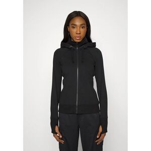 Athleta Triumph Hoodie Women's Sz‎ S Black Full Zip Jacket Sweatshirt